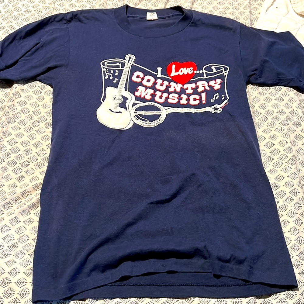 Vintage I Love Country Music T-Shirt